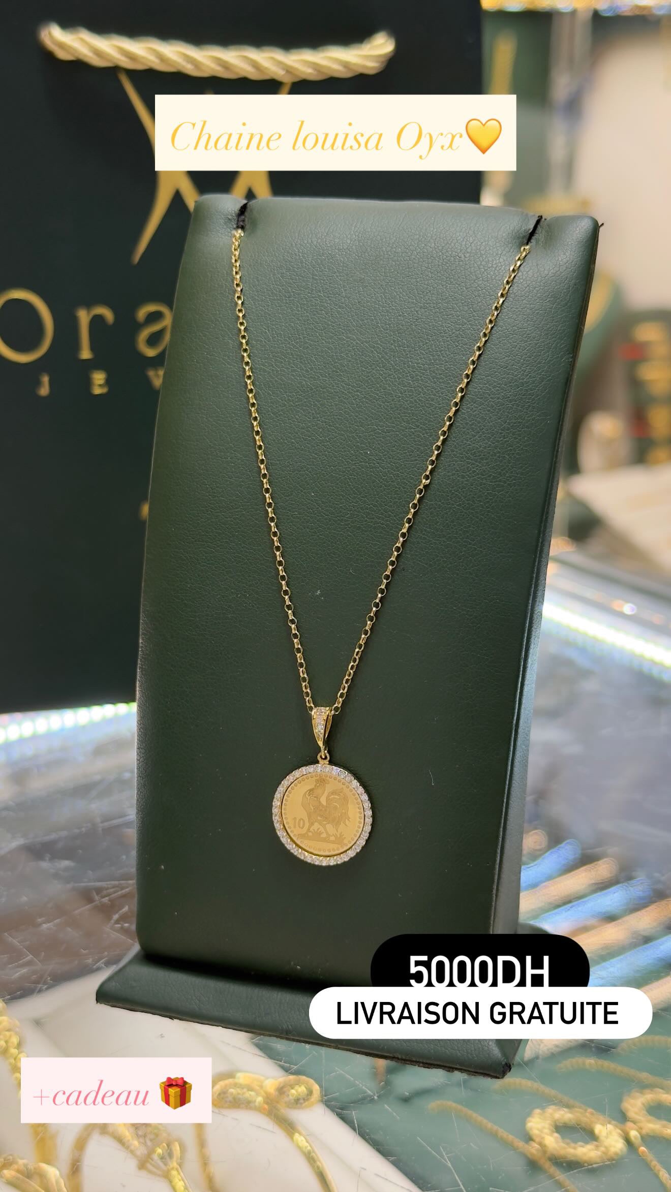 Collier en Or 18k - Louiza OYX