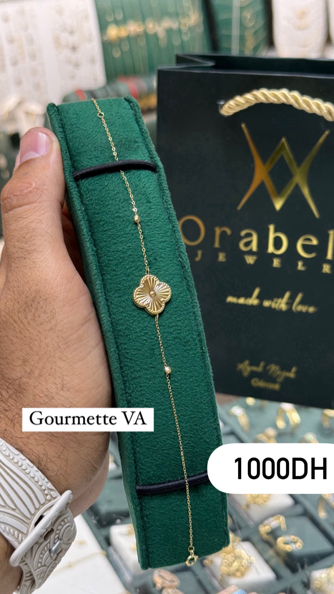 Gourmette en Or 18k Vaan-Cleef