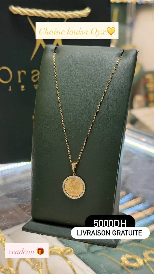 Collier en Or 18k - Louiza OYX