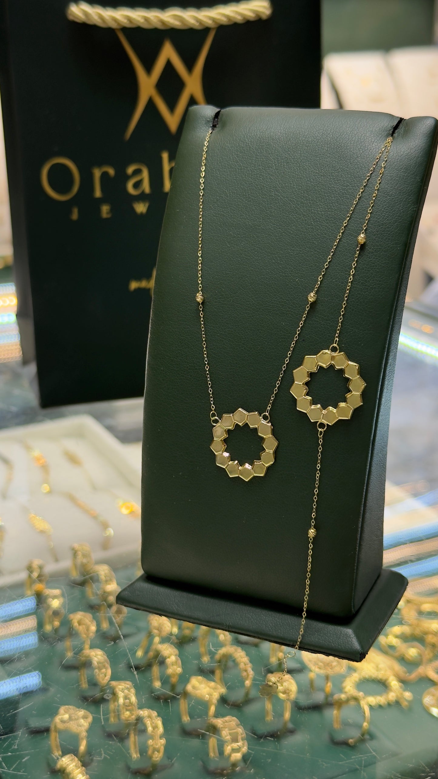 Ensemble en Or 18k - Collier et Gourmette