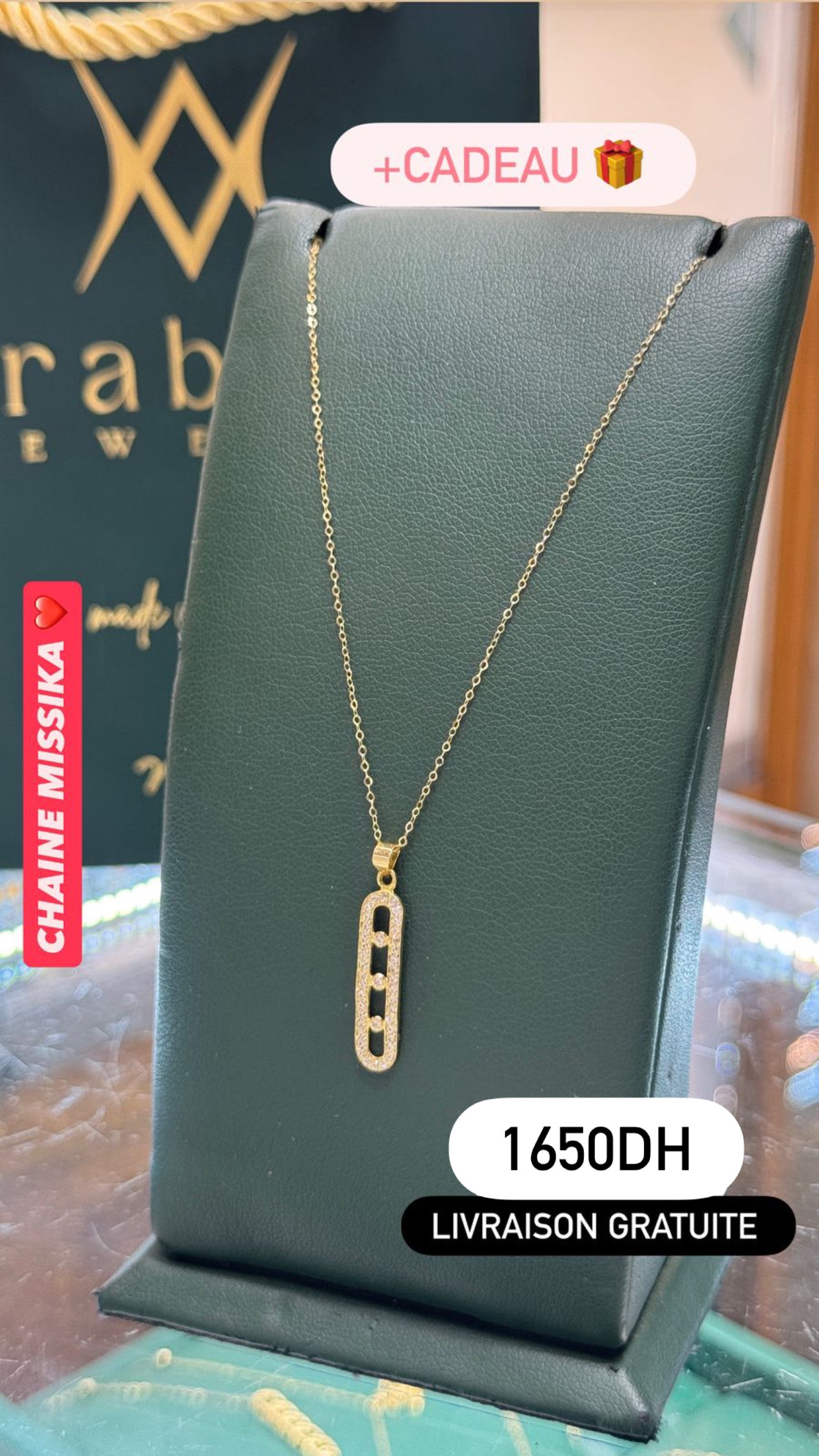 Collier en Or 18k - Chaine Missika
